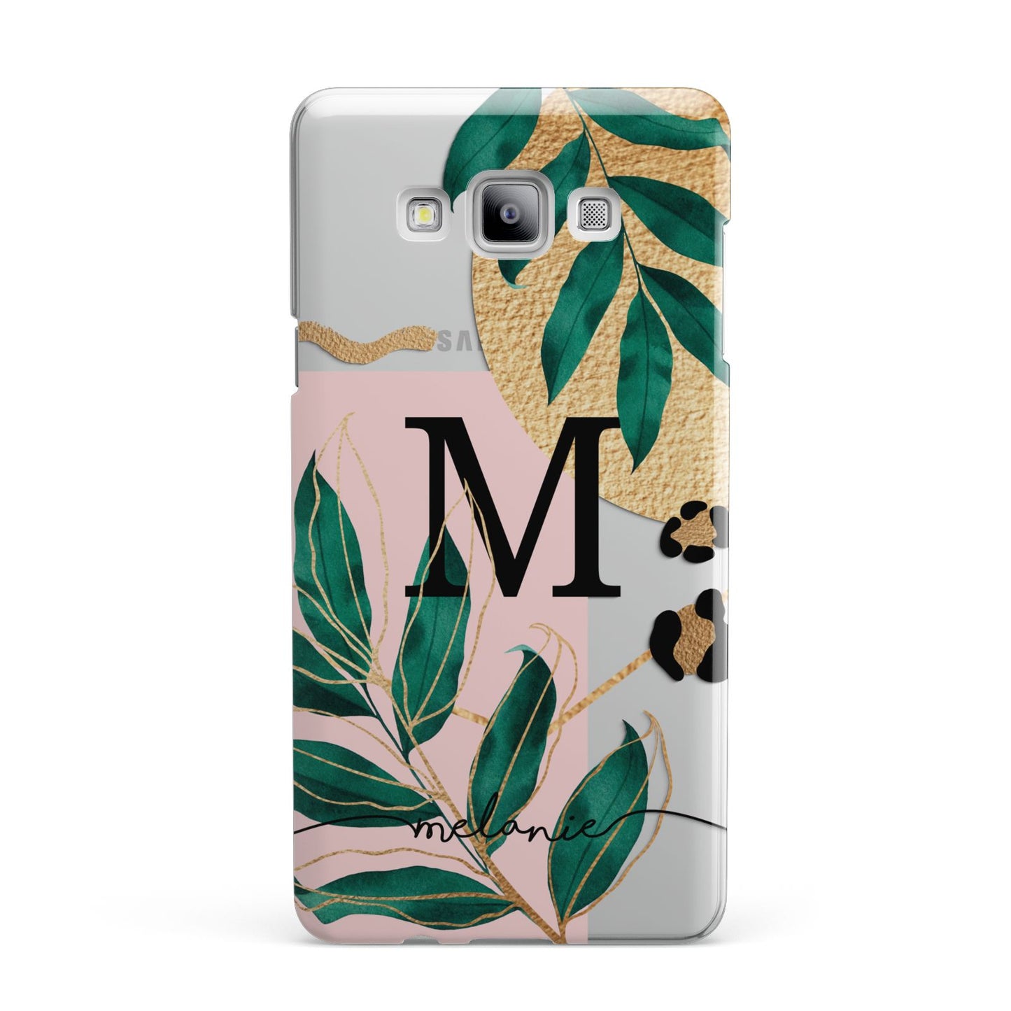 Personalised Monogram Tropical Samsung Galaxy A7 2015 Case