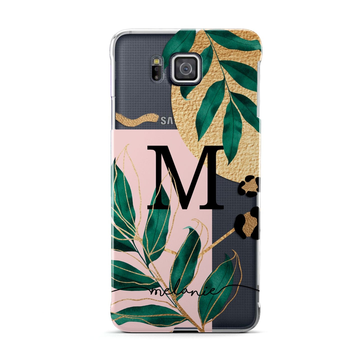 Personalised Monogram Tropical Samsung Galaxy Alpha Case