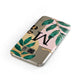 Personalised Monogram Tropical Samsung Galaxy Case Front Close Up