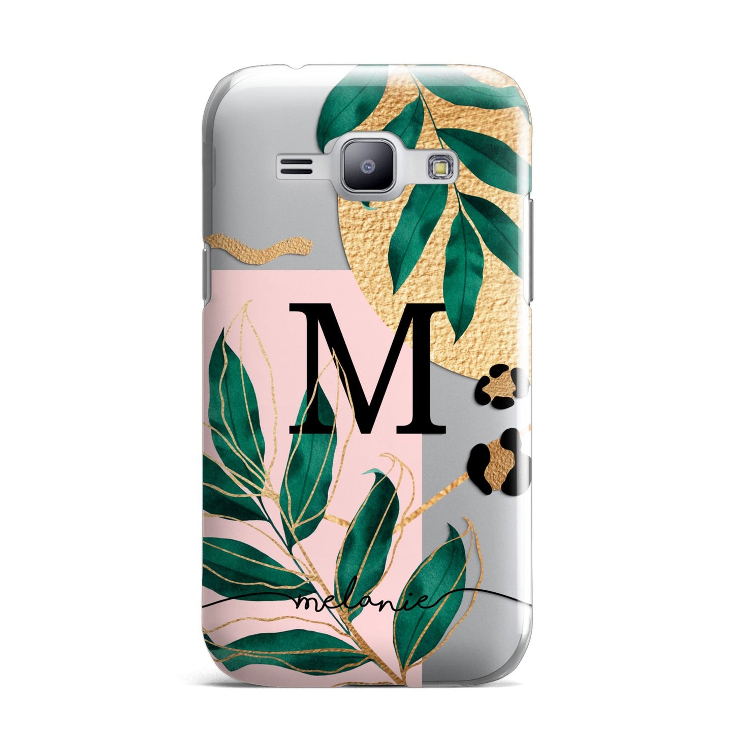 Personalised Monogram Tropical Samsung Galaxy J1 2015 Case