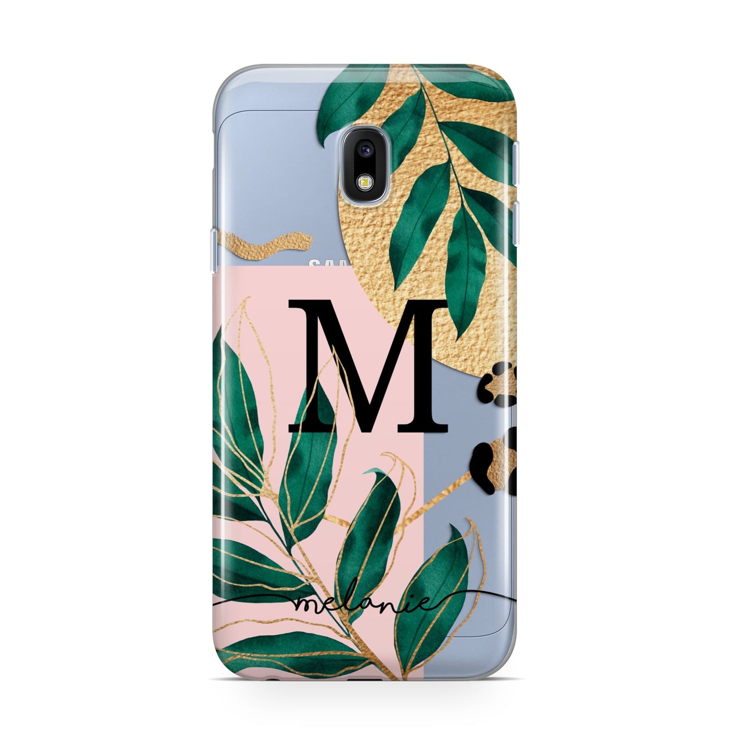 Personalised Monogram Tropical Samsung Galaxy J3 2017 Case
