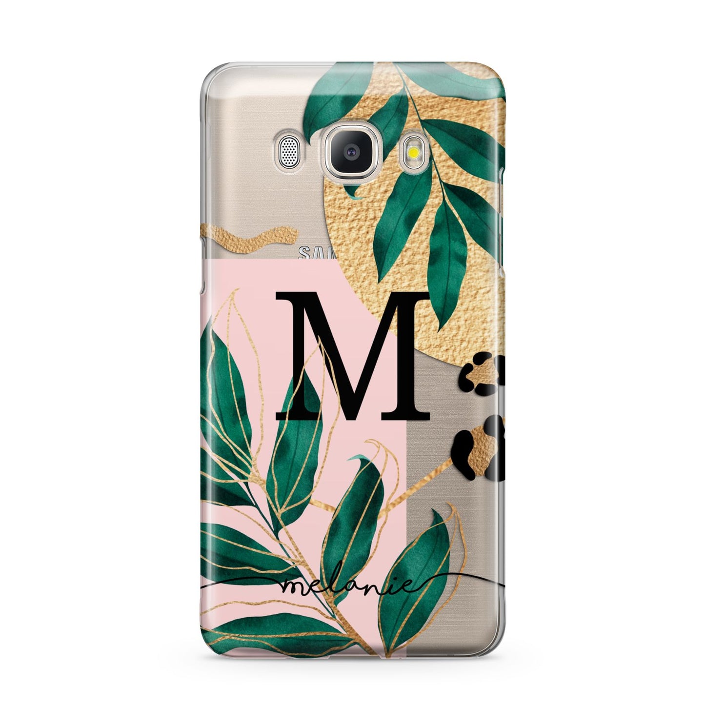 Personalised Monogram Tropical Samsung Galaxy J5 2016 Case