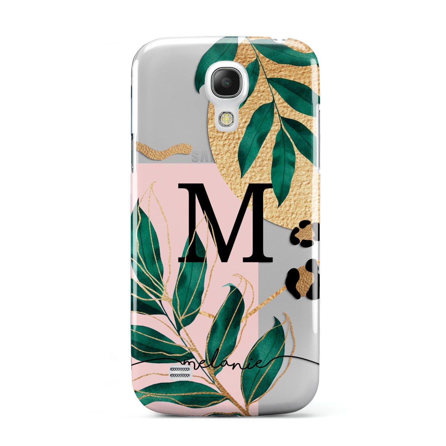 Personalised Monogram Tropical Samsung Galaxy S4 Mini Case