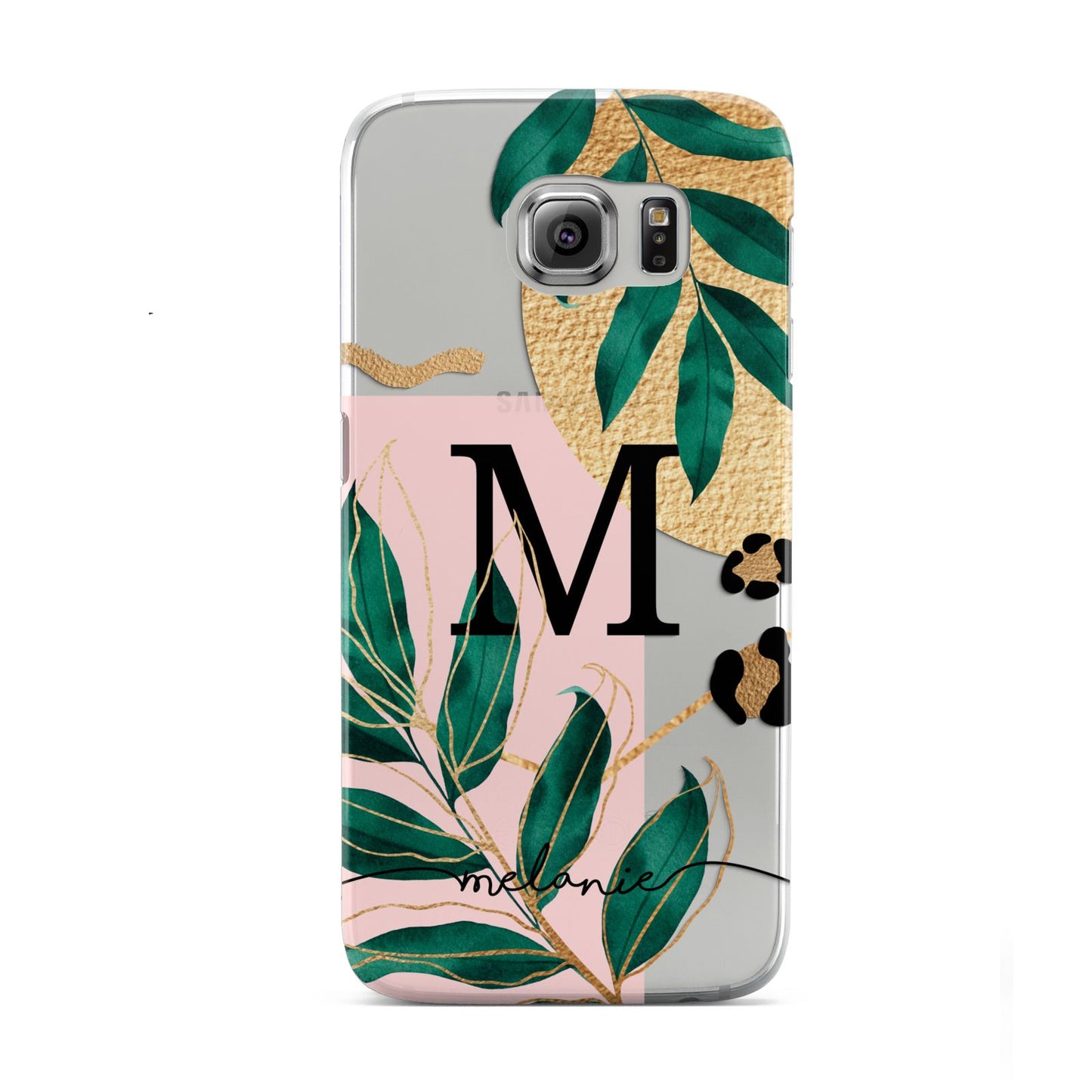 Personalised Monogram Tropical Samsung Galaxy S6 Case