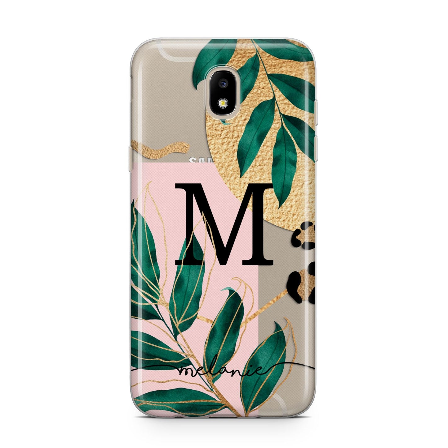 Personalised Monogram Tropical Samsung J5 2017 Case