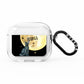 Personalised Moon Cat Halloween AirPods Clear Case 3rd Gen