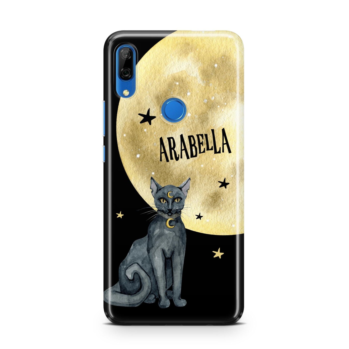 Personalised Moon Cat Halloween Huawei P Smart Z