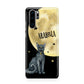 Personalised Moon Cat Halloween Huawei P30 Pro Phone Case