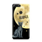 Personalised Moon Cat Halloween Huawei Y7 2018