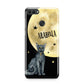 Personalised Moon Cat Halloween Huawei Y9 2018
