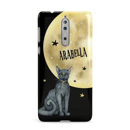 Personalised Moon Cat Halloween Nokia Case