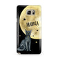 Personalised Moon Cat Halloween Samsung Galaxy Note 5 Case