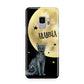 Personalised Moon Cat Halloween Samsung Galaxy S9 Case