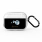 Personalised Moon Phases AirPods Pro Glitter Case