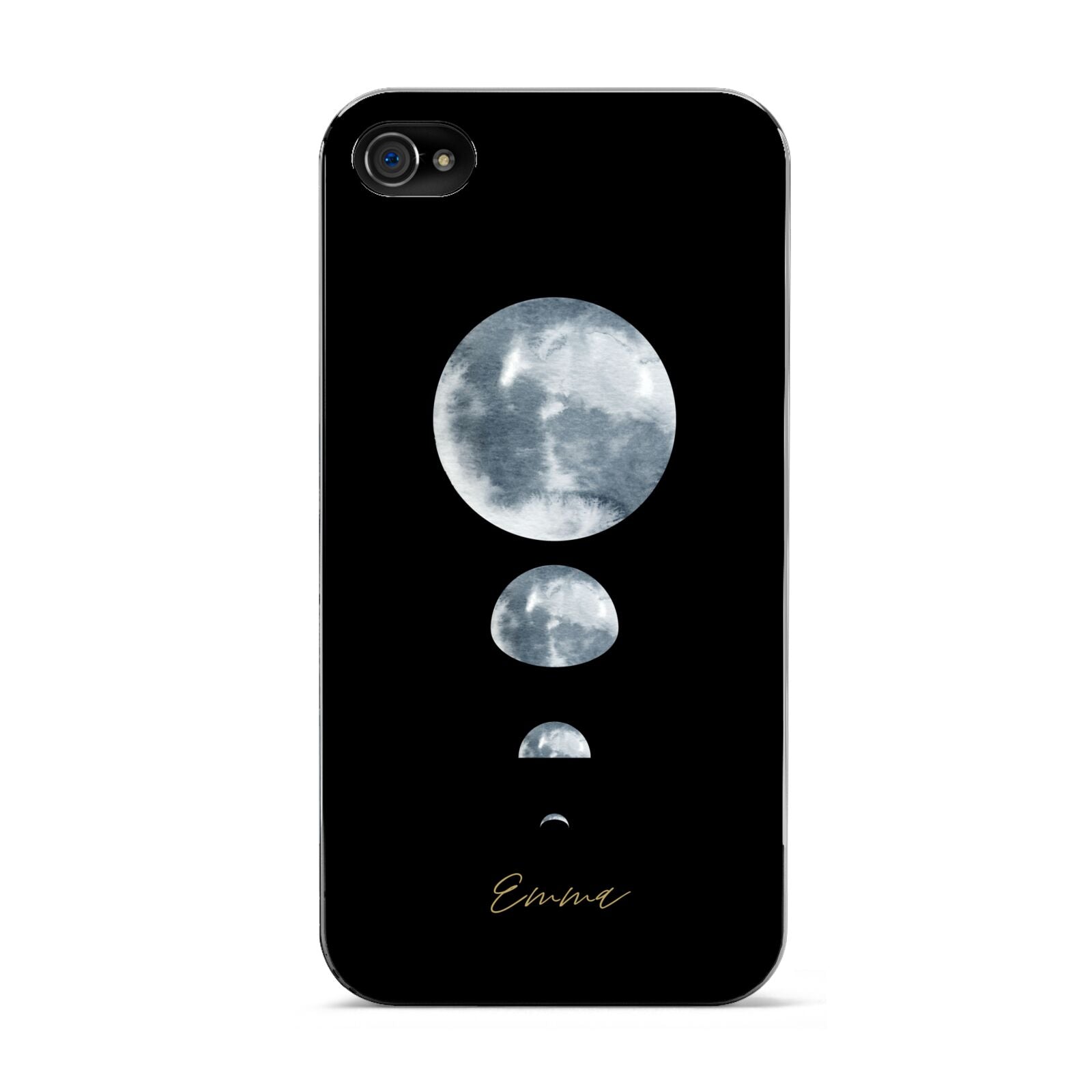 Personalised Moon Phases Apple iPhone 4s Case