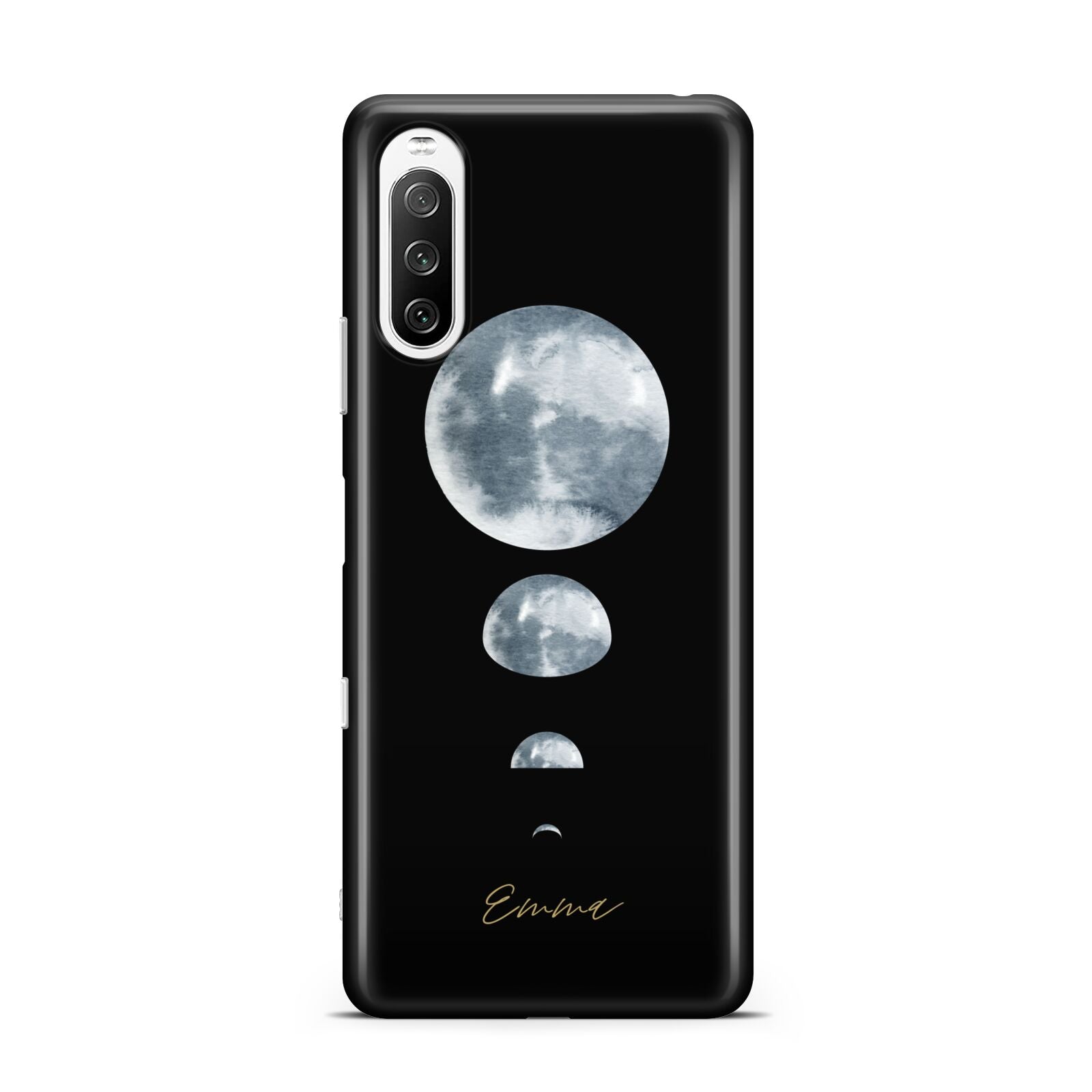 Personalised Moon Phases Sony Xperia 10 III Case