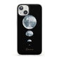 Personalised Moon Phases iPhone 13 Clear Bumper Case