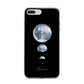 Personalised Moon Phases iPhone 7 Plus Bumper Case on Silver iPhone