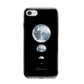 Personalised Moon Phases iPhone 8 Bumper Case on Silver iPhone