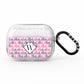 Personalised Mother Of Pearl Monogram Letter AirPods Pro Glitter Case
