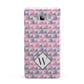 Personalised Mother Of Pearl Monogram Letter Samsung Galaxy A7 2015 Case
