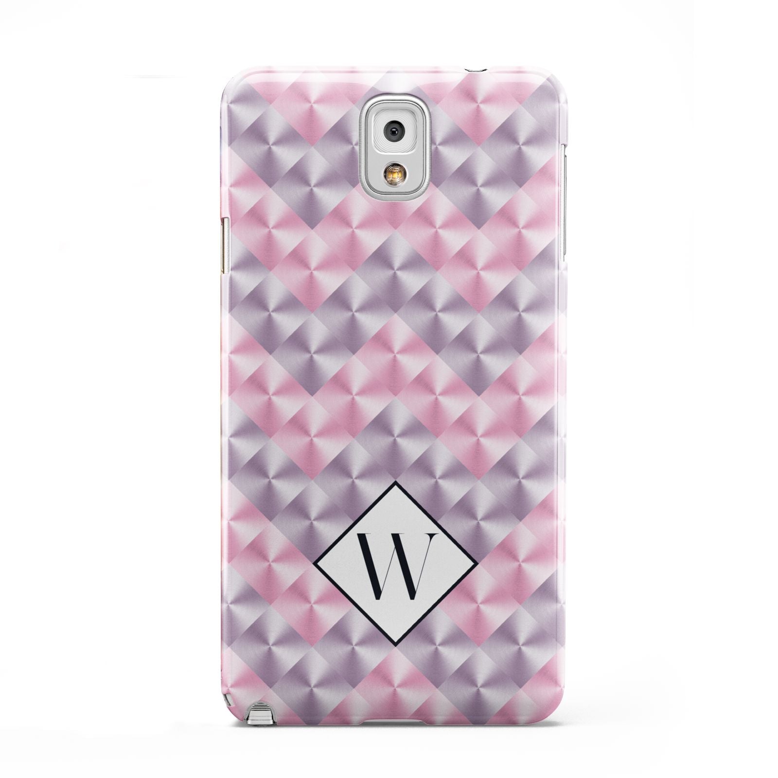 Personalised Mother Of Pearl Monogram Letter Samsung Galaxy Note 3 Case