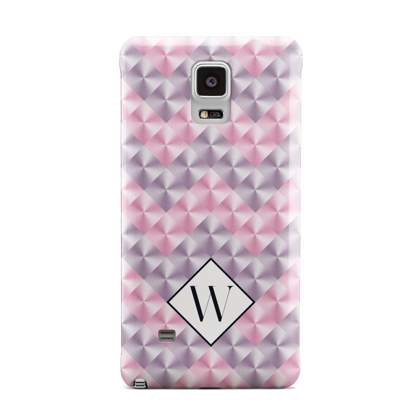 Personalised Mother Of Pearl Monogram Letter Samsung Galaxy Note 4 Case