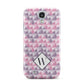 Personalised Mother Of Pearl Monogram Letter Samsung Galaxy S4 Case
