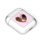 Personalised Mothers Day Photo Name AirPods Case Laid Flat