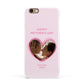 Personalised Mothers Day Photo Name Apple iPhone 6 3D Snap Case