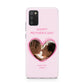 Personalised Mothers Day Photo Name Samsung A02s Case