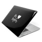 Personalised Mr Apple MacBook Case Side View