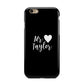 Personalised Mr Apple iPhone 6 3D Tough Case