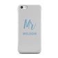 Personalised Mr Couple Apple iPhone 5c Case