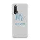 Personalised Mr Couple Huawei Nova 6 Phone Case