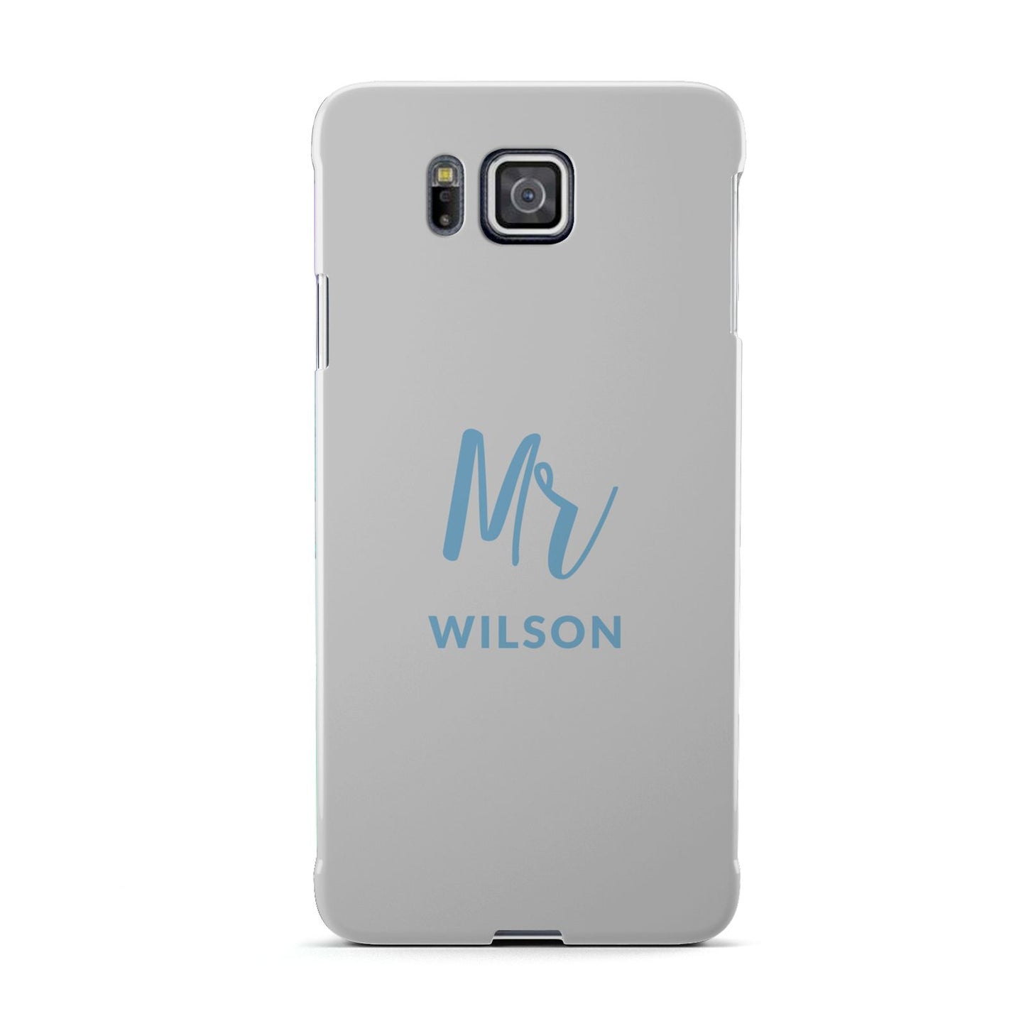 Personalised Mr Couple Samsung Galaxy Alpha Case