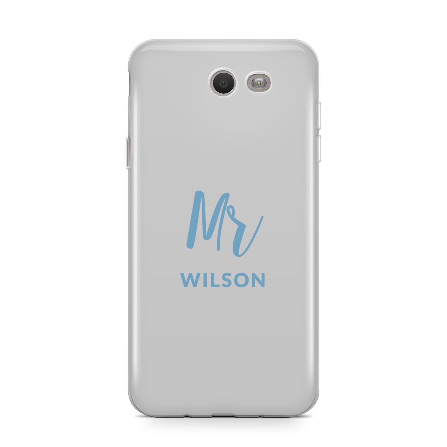 Personalised Mr Couple Samsung Galaxy J7 2017 Case