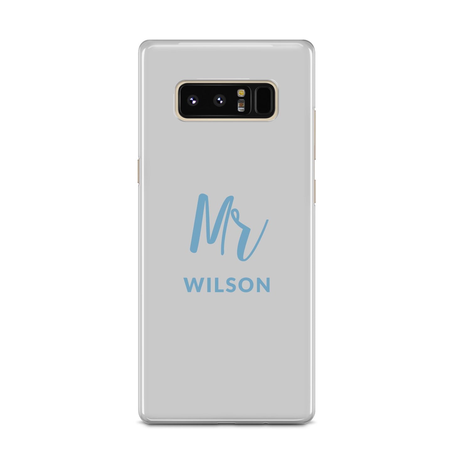 Personalised Mr Couple Samsung Galaxy Note 8 Case