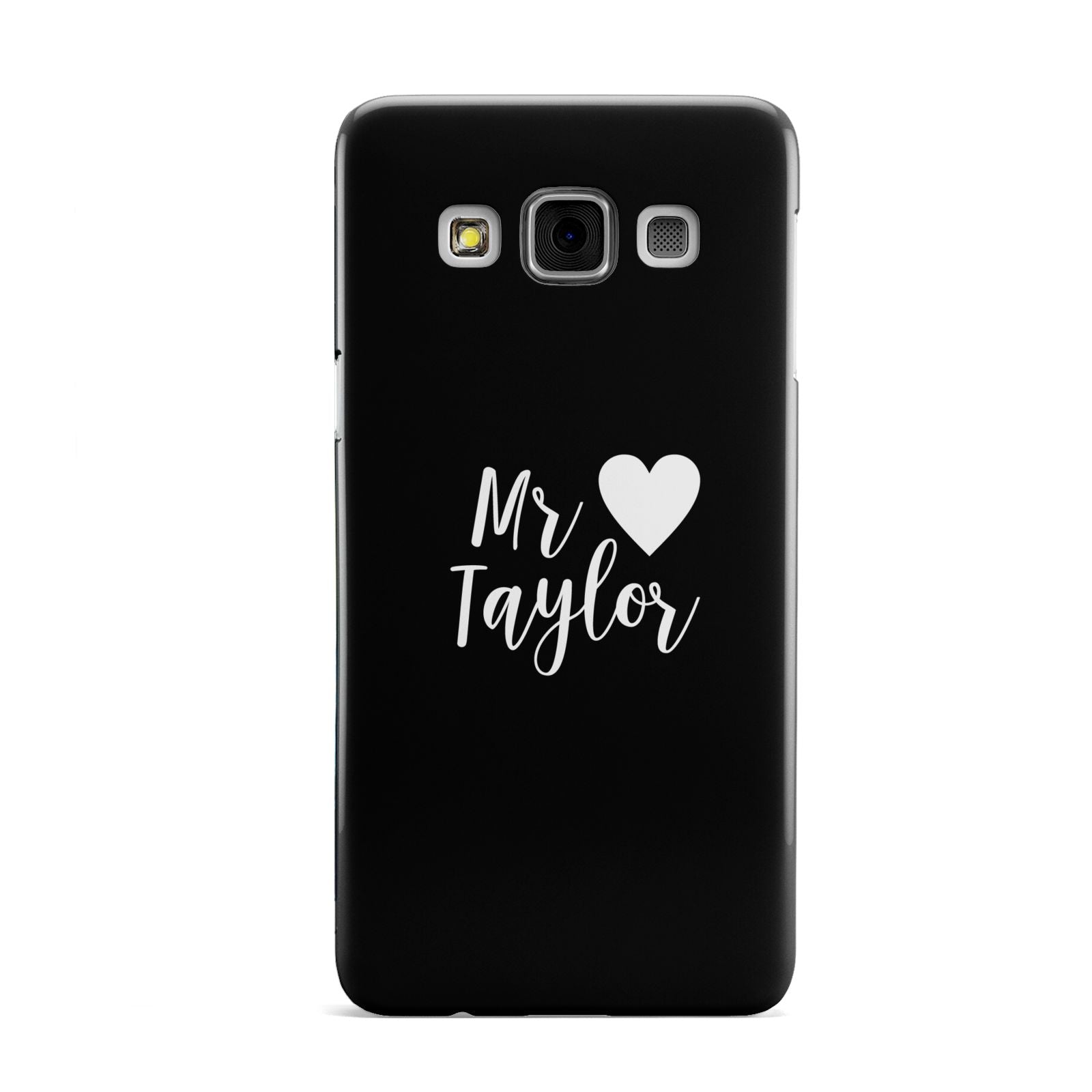 Personalised Mr Samsung Galaxy A3 Case