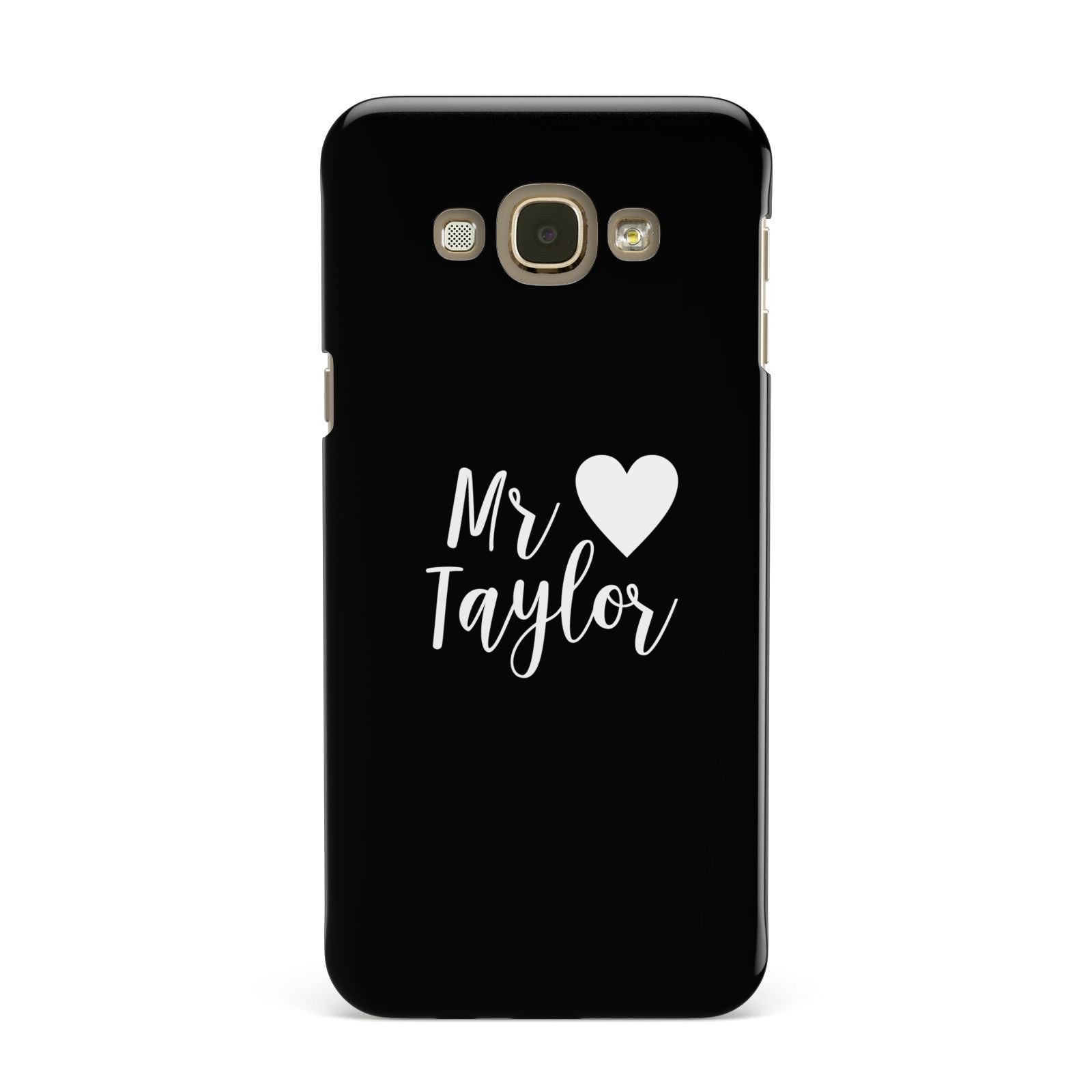 Personalised Mr Samsung Galaxy A8 Case