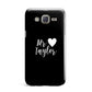 Personalised Mr Samsung Galaxy J7 Case