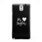 Personalised Mr Samsung Galaxy Note 3 Case