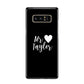 Personalised Mr Samsung Galaxy Note 8 Case