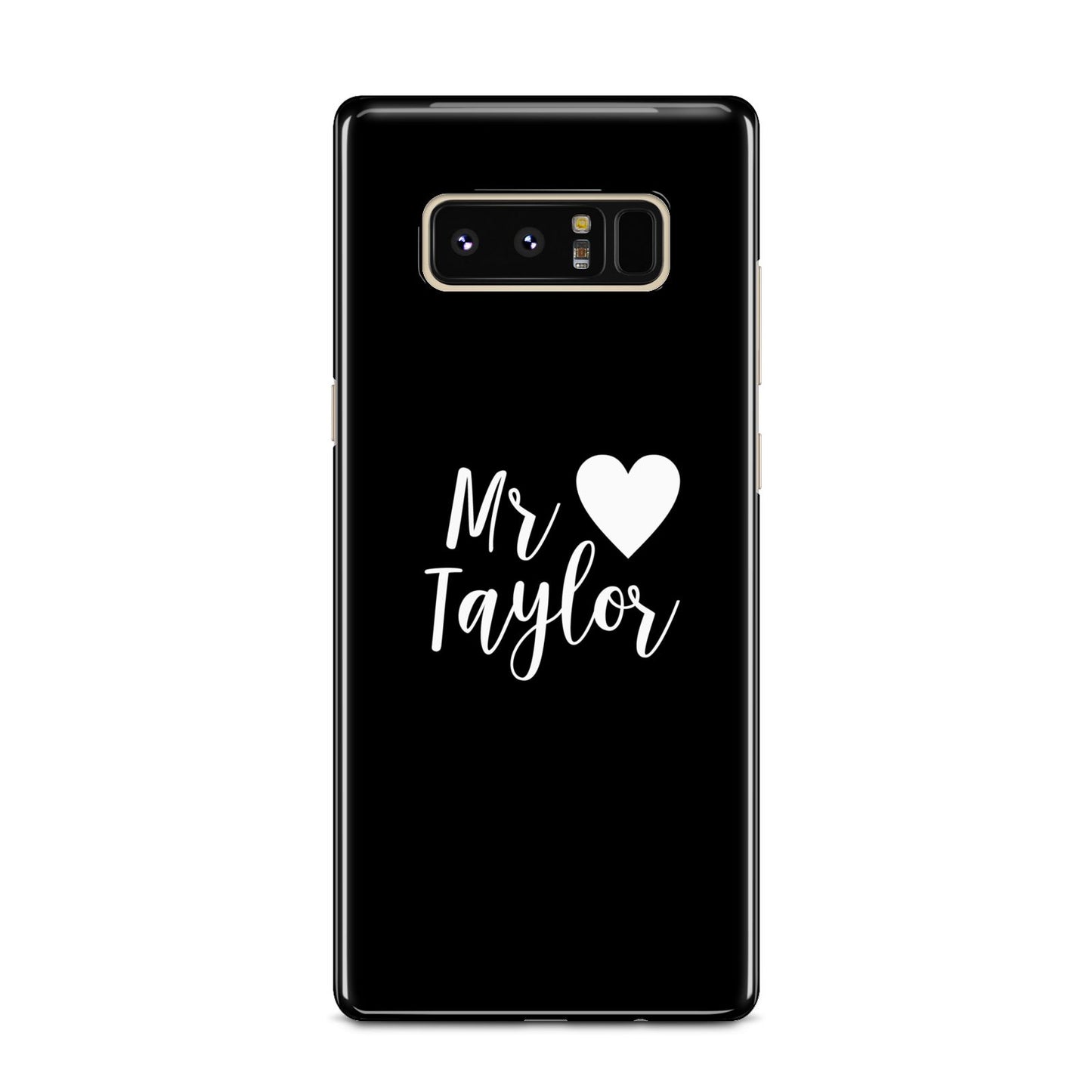Personalised Mr Samsung Galaxy Note 8 Case