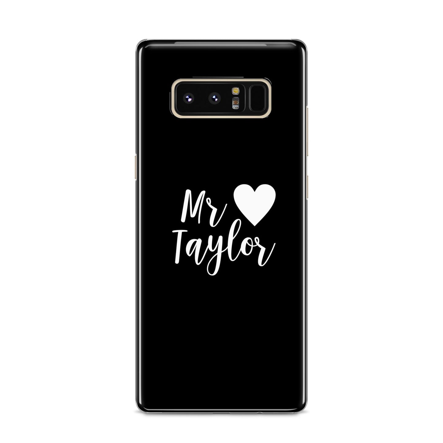 Personalised Mr Samsung Galaxy S8 Case