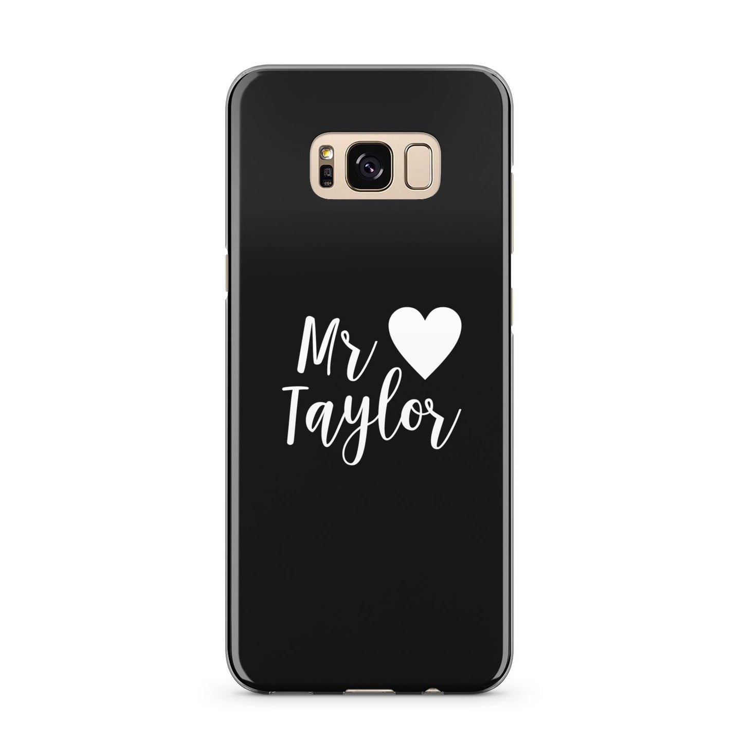 Personalised Mr Samsung Galaxy S8 Plus Case