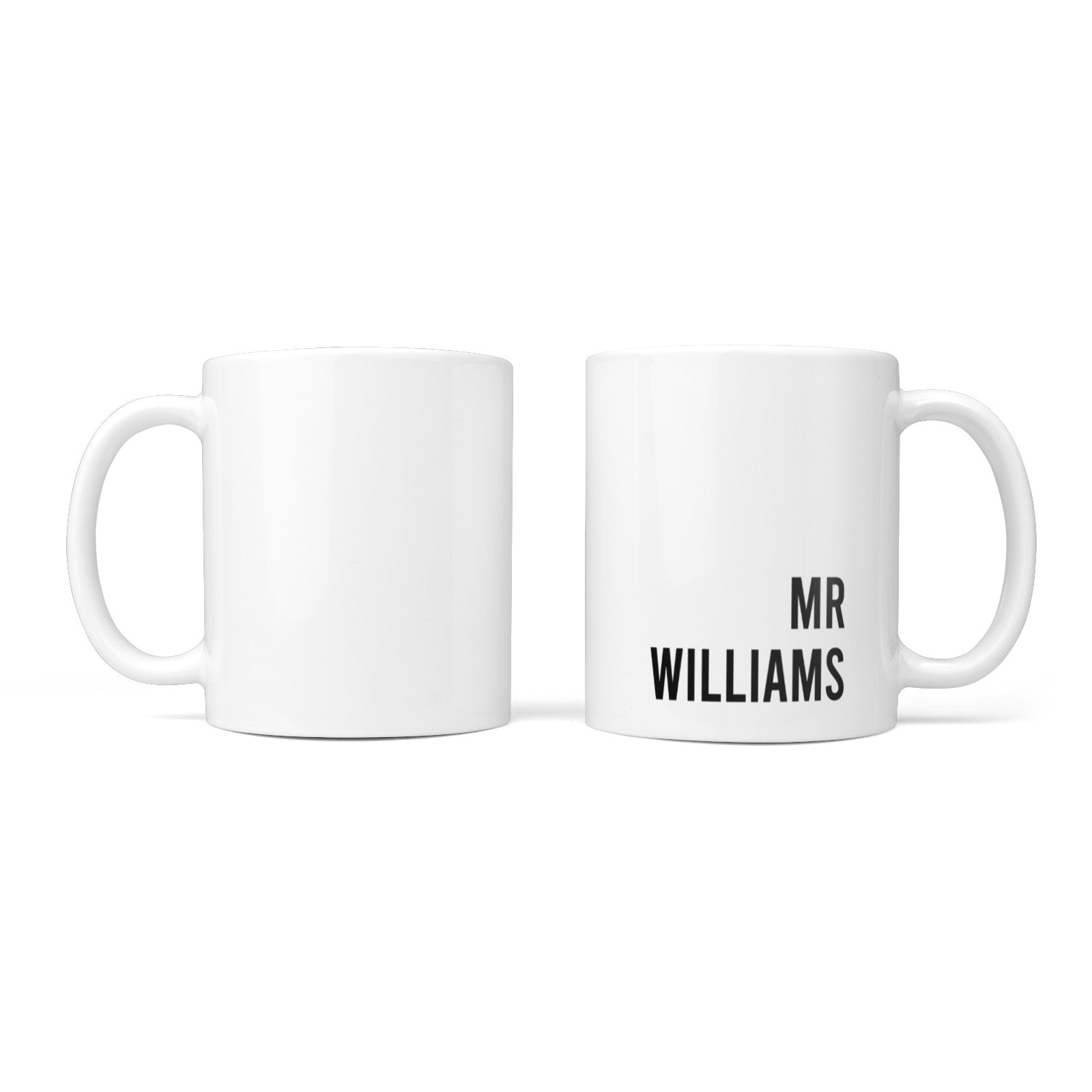 Personalised Mr Surname 10oz Mug Alternative Image 3