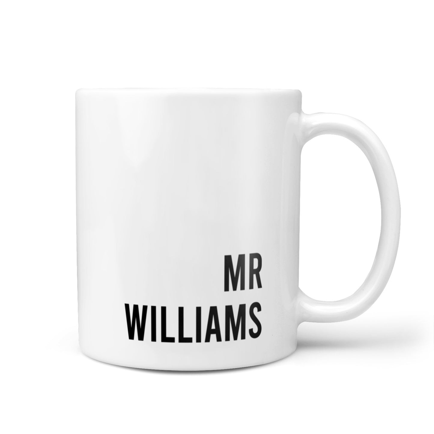 Personalised Mr Surname 10oz Mug