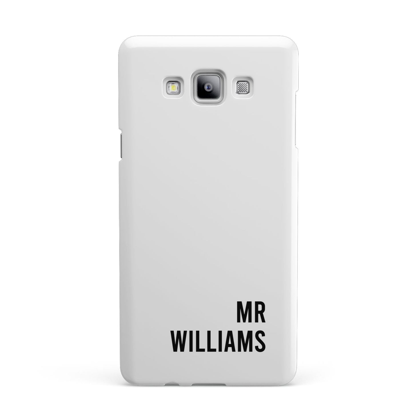 Personalised Mr Surname Samsung Galaxy A7 2015 Case