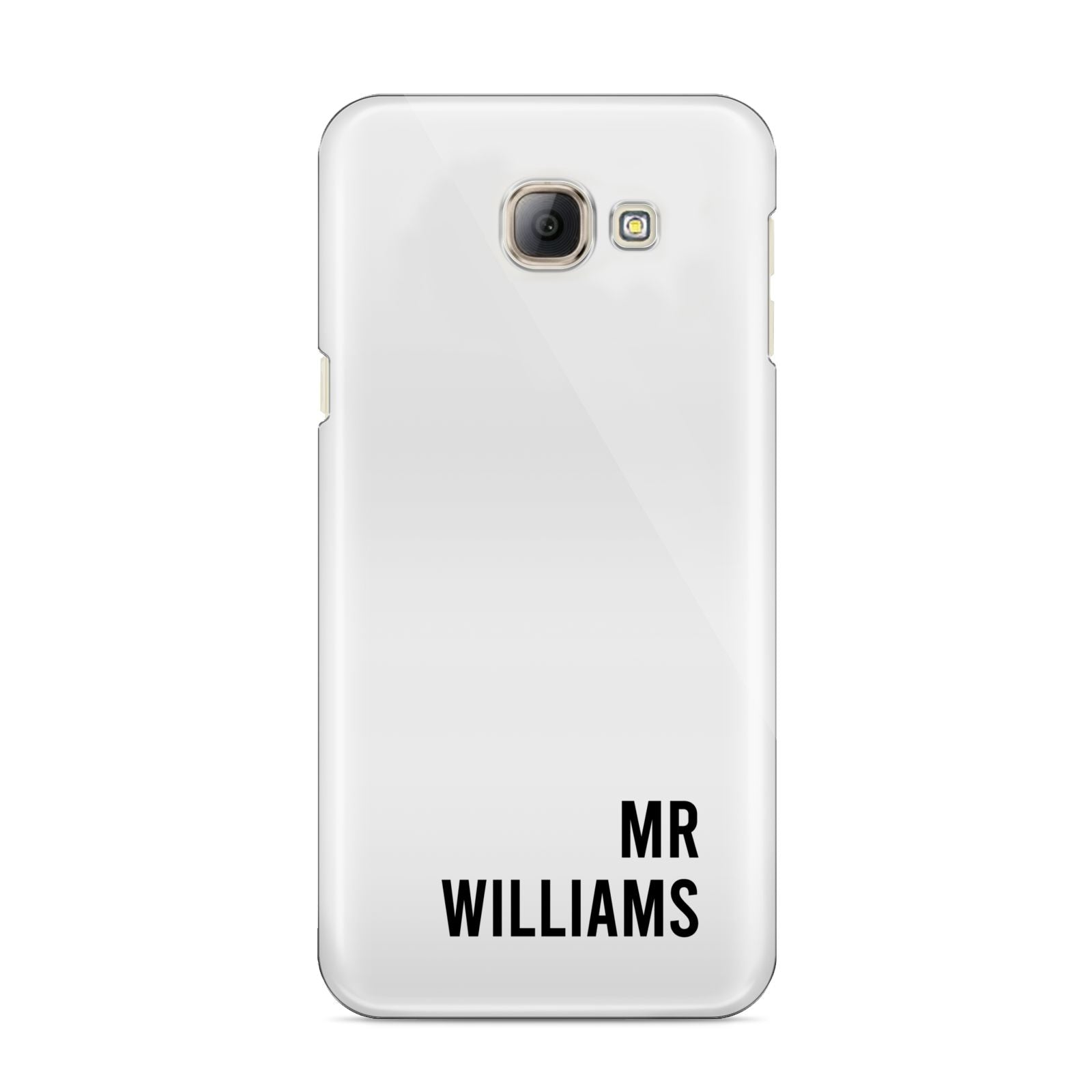 Personalised Mr Surname Samsung Galaxy A8 2016 Case